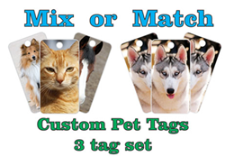 "Noise-free" pet id tags