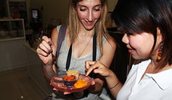 Taste of Thailand Guests Learning about Thai Desserts