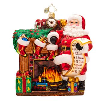 Details about  / NWT CHRISTOPHER RADKO CHRISTMAS CLOAK Santa Claus Gift Colorful $63 Ornament