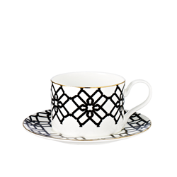 New Truman Bone China Teacup and Saucer