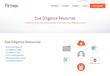 Firmex Launches New Due Diligence Resource Site