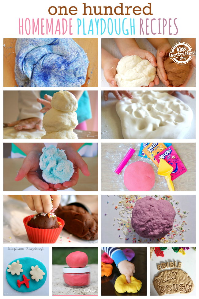 100 Play Dough Recipes Have Been Released On Kids Activities Blog