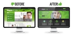 Official Simpleworks Website - Before and After