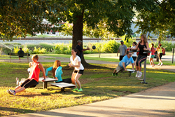 outdoor fitness park