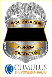 Badge of Honor Shield with Cumulus Media Logo