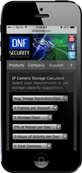 Storage Calculator - Mobile Version