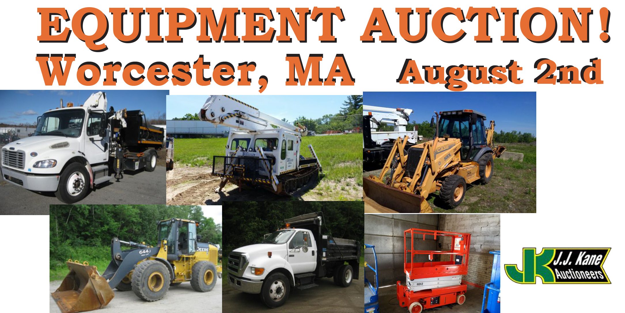 Large Public Auction, Worcester, MA, August 2, 2014 Over 500 Items