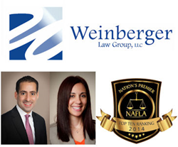 Weinberger Law Group New Jersey Attorneys Honored by NAFLA