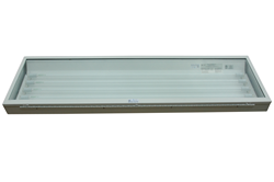 Four Foot, Four Lamp Class 1 Division 2 Fluorescent Light Fixture