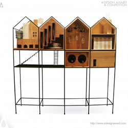 Baan Dinner Set Cupboard by Paitoon Keatkeereerut and Chawin Hanjing