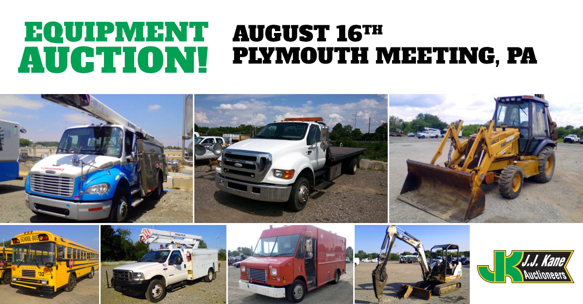 Large Public Auction, Plymouth Meeting, PA, August 16th Over 700 Items