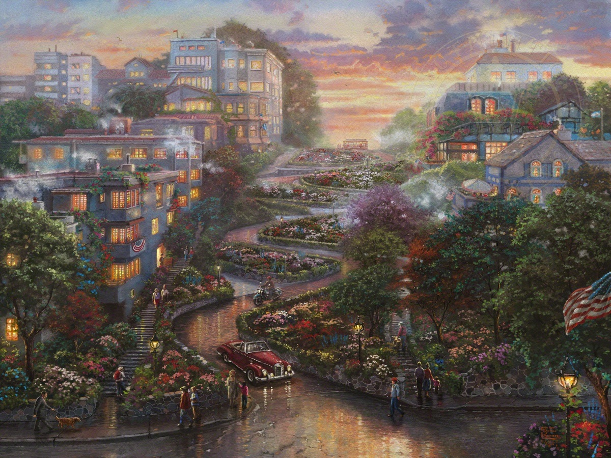 “San Francisco, Lombard Street II” to be Released In Limited Edition by