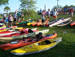 Participants get the Rundown on water entry