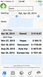 NewsWatch AppWatch - TripBook Travel Planner and Organizer Review