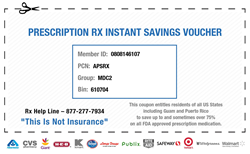 Presription Discount Card