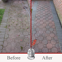 This is an example of our services performed for stone and color enhancement
