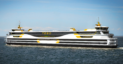 700 Passenger Hybrid CNG Ferry