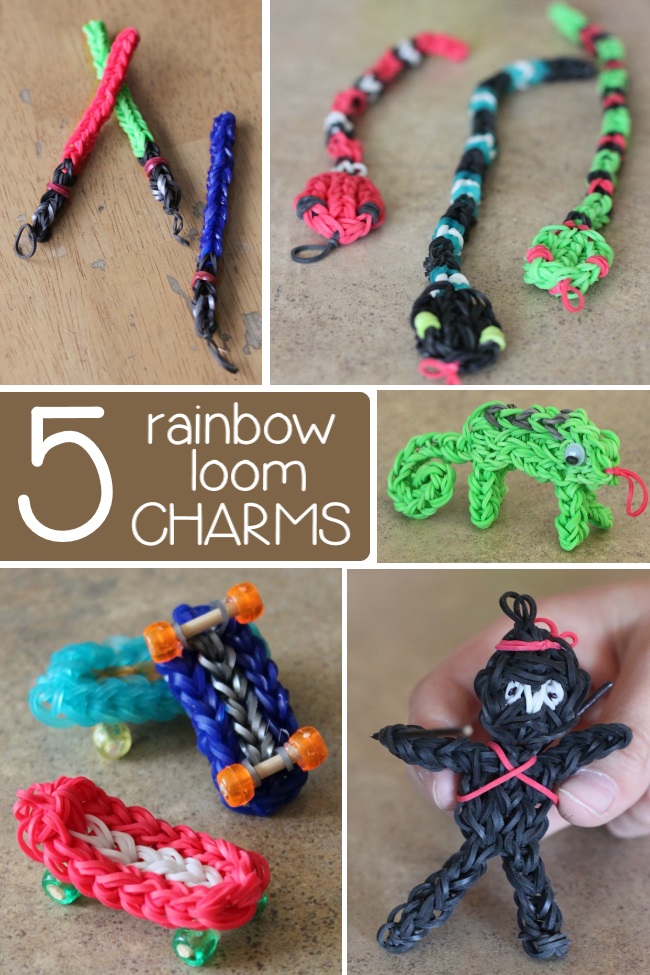 Made By Rainbow Loom Charms Charts