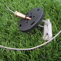 LiteEarth, geomembrane, EPDM, synthetic grass, artificial turf, synthetic turf, closure system, landfill closure, earth capping, capping system, turf closure system, earth anchors