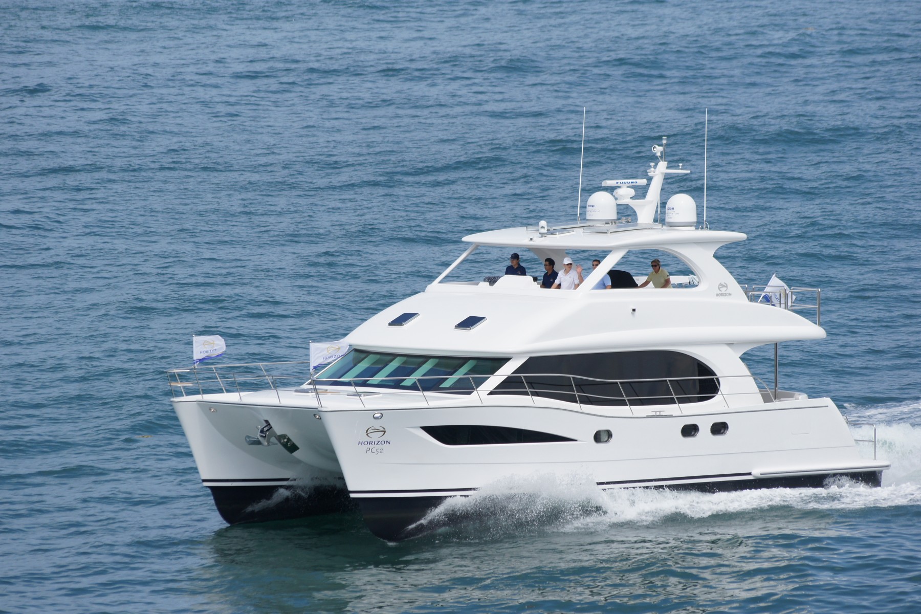 Horizon Power Catamarans Delivers PC52 and PC60 Skylounge Luxury Yachts