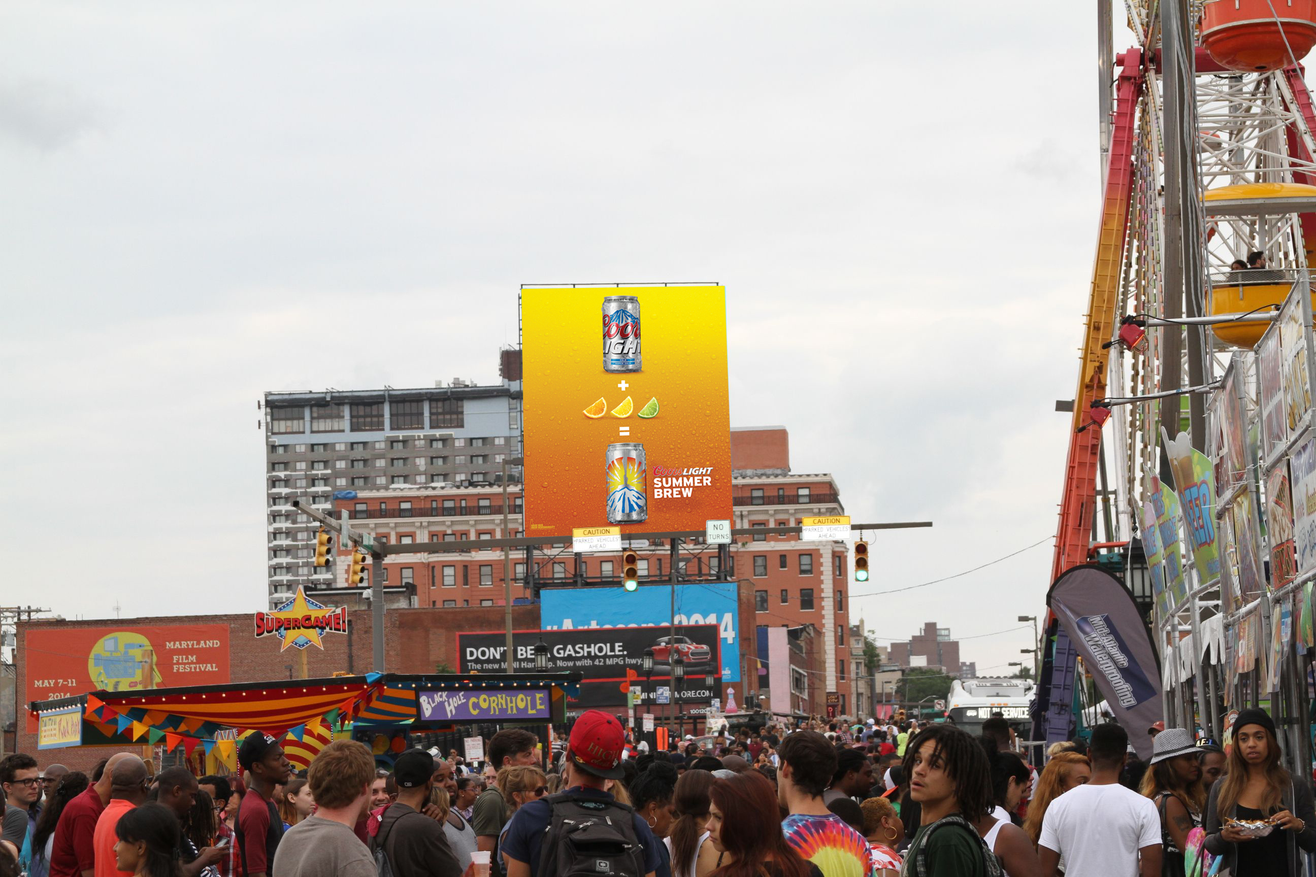 Artscape Launches With the Largest LED Arts and Entertainment Billboard in the Country