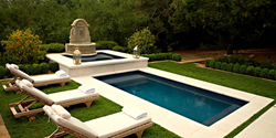 French Limestone Fountain. Hand carved and made in traditional Provencal styles. Use in commercial or residential design for gardens and landscapes.