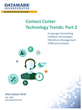 DATAMARK Releases Second Paper Focusing on Tech Trends Impacting the...