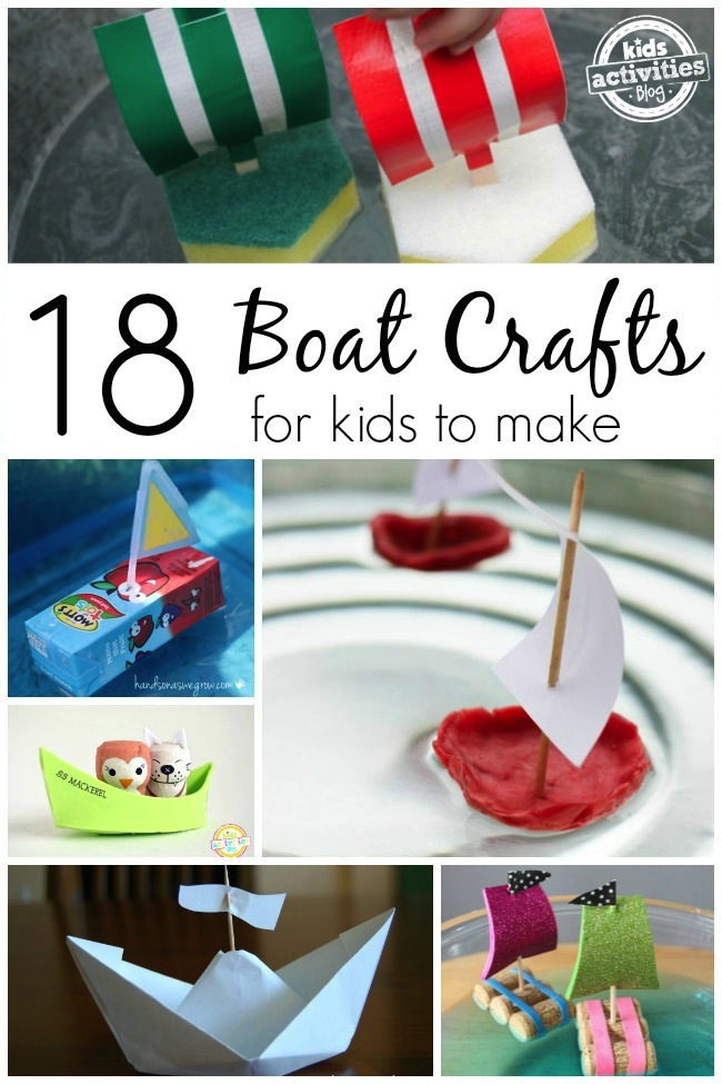 DIY Boats Have Been Released on Kids Activities Blog