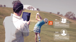 The free Edufii app allows an instructor to capture key moments during a teaching session using their mobile phone or tablet. Its intuitive interface enables video, voice notes, photos or files to be sent to the cloud to create a social media timeline.