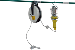 10 Watt LED Hand Lamp with 30' Cord Reel