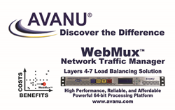 avanu logo and webux load balancing