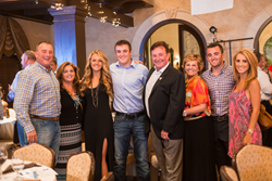 Richard Childress, Ty Dillon and Austin Dillon attend fundraiser with their family