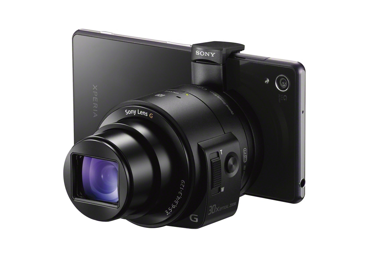 Sony Announces the New QX1 and QX30 Two Innovative Lensstyle Cameras