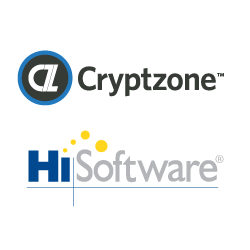 Cryptzone Acquires HiSoftware - Image of company logos