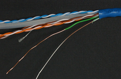 Copper clad aluminum cable