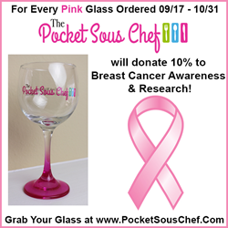 The Pocket Sous Chef Breast Cancer Awareness Month