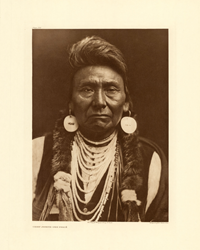 E.S. Curtis: North American Indian Plate 256: Chief Joseph