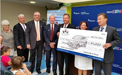 Hyundai Hope on Wheels Presents Award to St. Joseph's Children's Hospital
