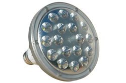 25 Watt PAR 38 LED Bulb Designed to Operate on 347-480 Volts