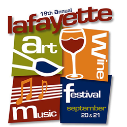 Lafayette Art & Wine Festival 2014 - Logo (Lafayette, CA)