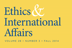"Ethics & International Affairs" Fall 2014