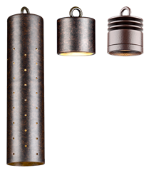 FX VE LED Down Light with optional perforated sleeve
