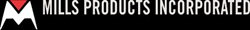 mills products black logo