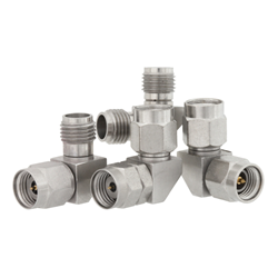 High Frequency Right Angle RF Adapters from Fairview Microwave