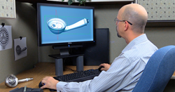 Watch a clip of our 3D printer video tour.