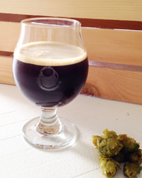 Dry Hopped Nitro Cold-Brew Coffee from Ohio Roaster Crimson Cup Coffee & Tea