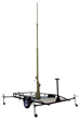 Three Stage 30 Foot Telescoping Light Mast Mounted on a 14’ Single...