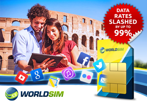 Data Roaming Now Affordable by All - WorldSIM Slashes Prices By As Much