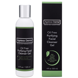 Ageless Derma Oil Free Purifying Facial Cleanser Gel