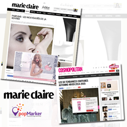 Marie Claire Implements PopMarker